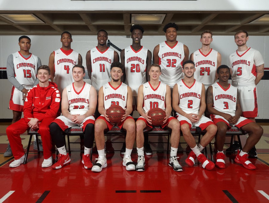 2018-19 Mineral Area College Men's Basketball Team