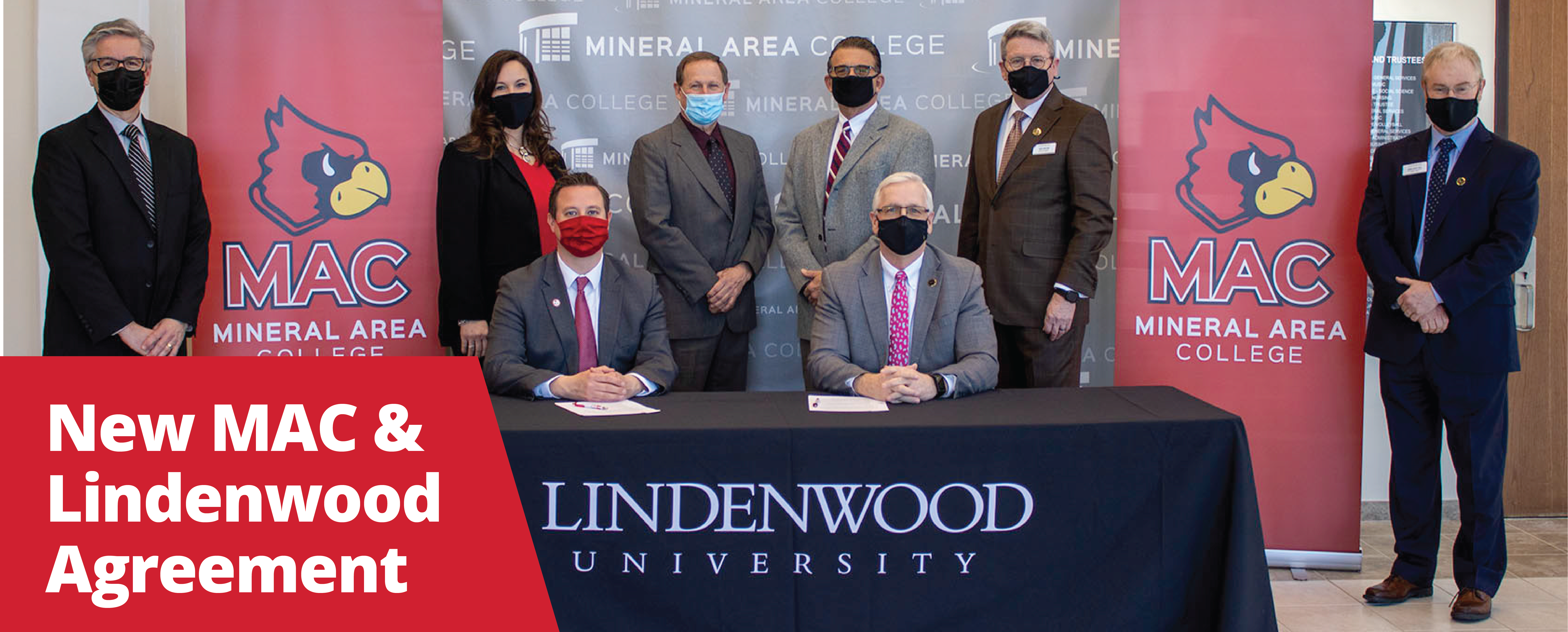MAC and LU Officials Sign Articulation Agreement