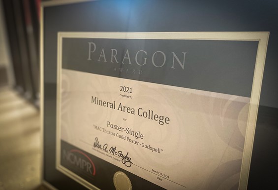 Image of Paragon Award Certificate