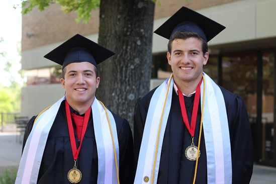 Marcos and Ricardo Devoto at their MAC Graduation
