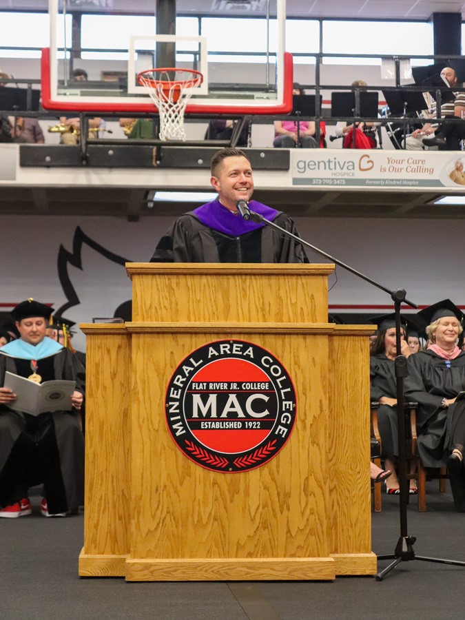 Judge Sechrest was also the featured speaker at the 2024 Commencement Ceremony
