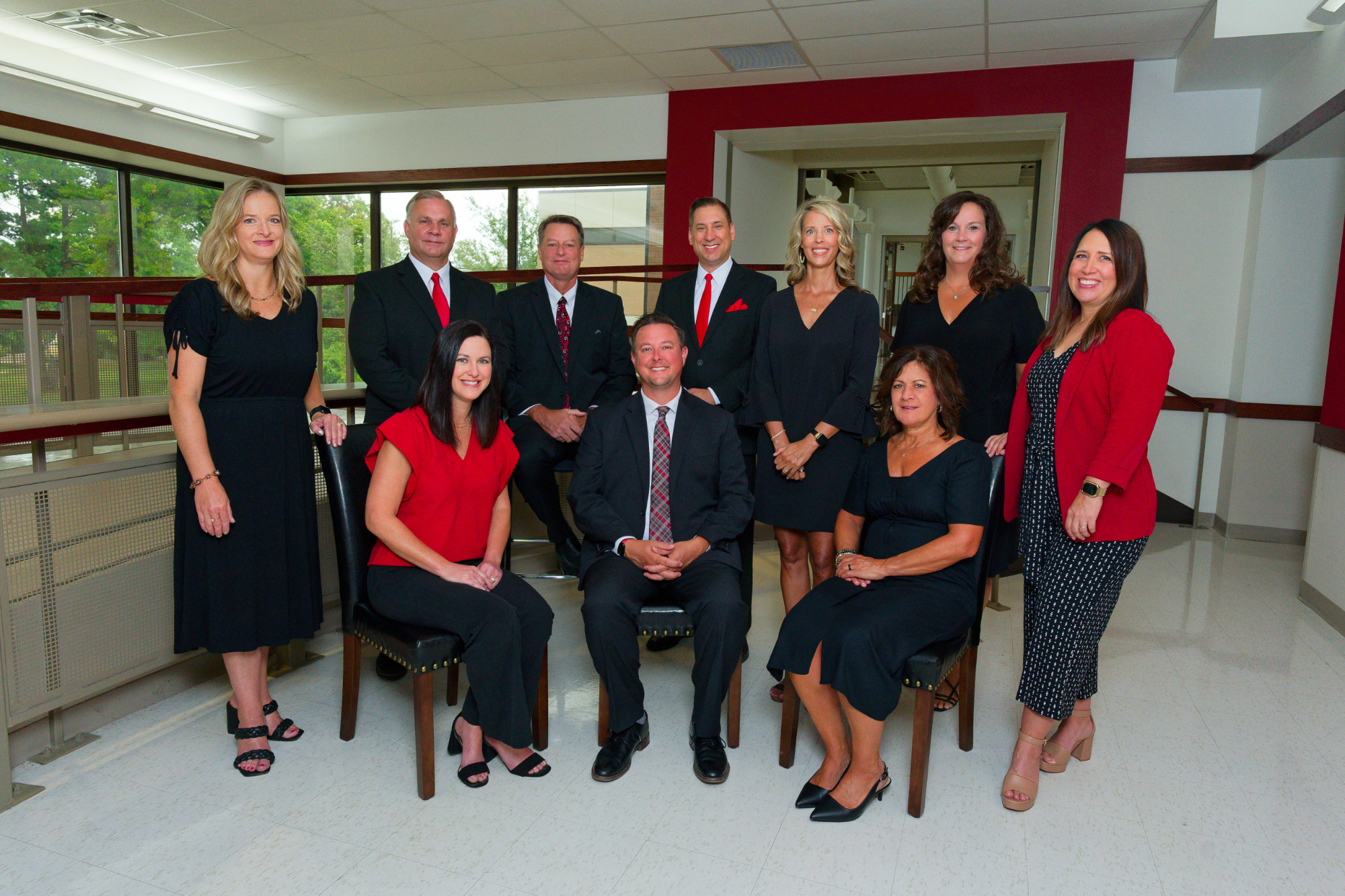 Photo of Kathryn Neff, Andy White, Kevin Thurman, Keith Zoromski, Angie Erickson,Julie Sheets, Danielle Basler, Lynne Widsom, Joe Gilgour and Lori Patterson